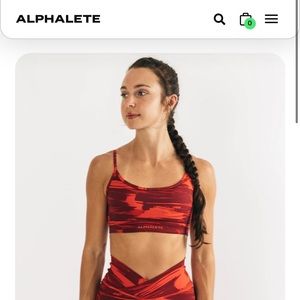 Alphlalete surface limitless bra